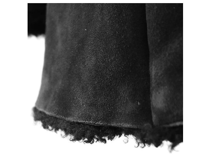 Cappotto in pelle di pecora Prada - vista 5