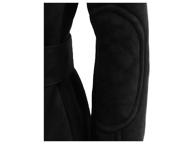 Cappotto in pelle di pecora Prada - vista 8