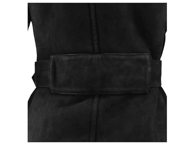 Cappotto in pelle di pecora Prada - vista 9