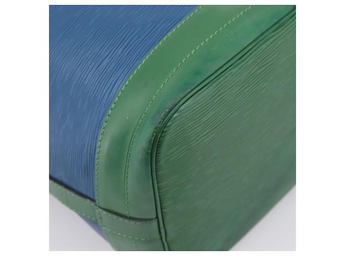 LOUIS VUITTON Epi Noe Shoulder Bag Bicolor Green Blue M44044 LV - vista 16