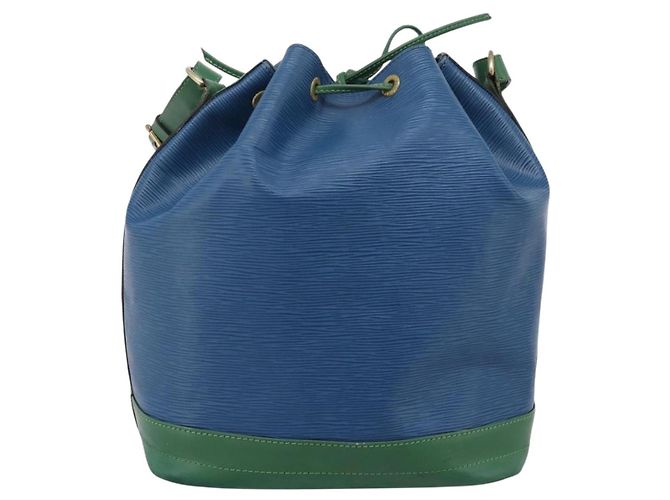 LOUIS VUITTON Epi Noe Shoulder Bag Bicolor Green Blue M44044 LV - vista 2