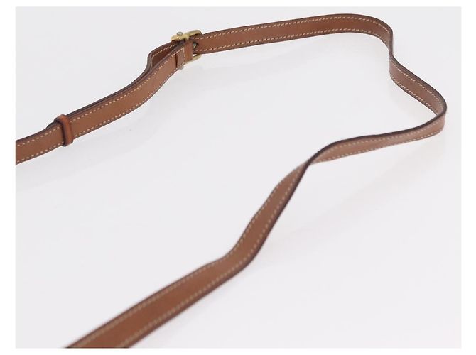 Céline CELINE Macadam Canvas Shoulder Bag PVC Beige Gold - vista 8