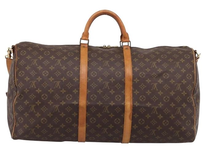 LOUIS VUITTON Monogram Keepall Bandouliere 60 Boston Bag M41412 LV - vista 2