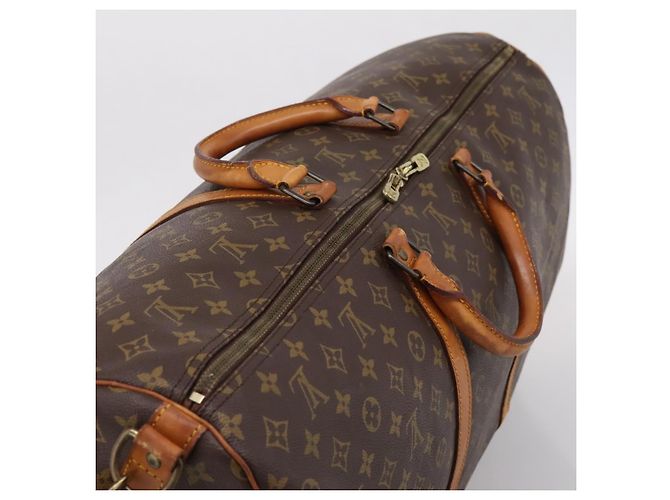 LOUIS VUITTON Monogram Keepall Bandouliere 60 Boston Bag M41412 LV - vista 6