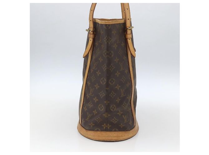 LOUIS VUITTON Monogram Bucket GM Shoulder Bag M42236 LV - vista 3