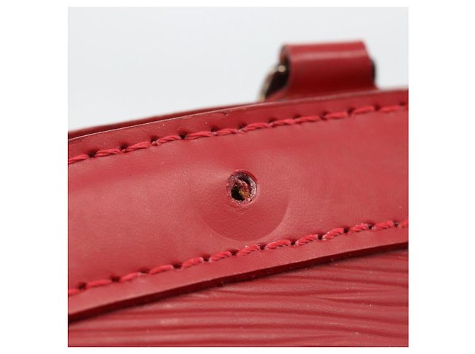 LOUIS VUITTON Epi Blair MM Hand Bag 2way Red Car Mine M4030E LV - vista 10