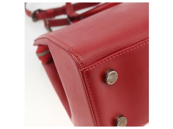 LOUIS VUITTON Epi Blair MM Hand Bag 2way Red Car Mine M4030E LV - vista 20