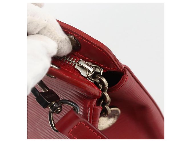 LOUIS VUITTON Epi Blair MM Hand Bag 2way Red Car Mine M4030E LV - vista 21