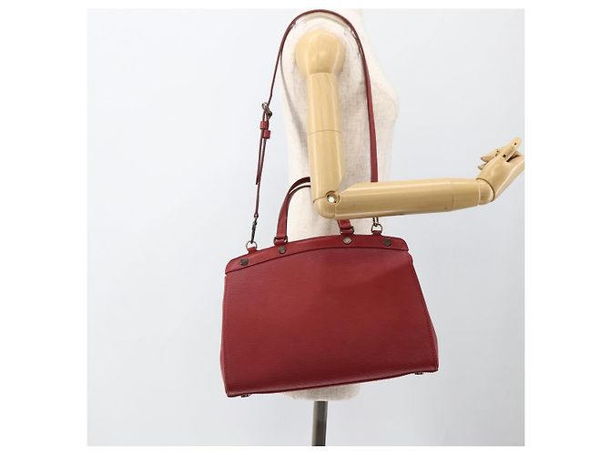 LOUIS VUITTON Epi Blair MM Hand Bag 2way Red Car Mine M4030E LV - vista 27