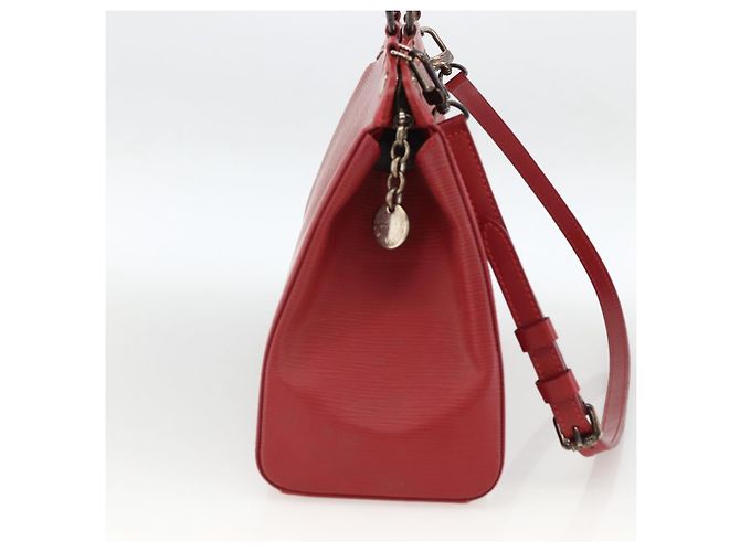 LOUIS VUITTON Epi Blair MM Hand Bag 2way Red Car Mine M4030E LV - vista 3