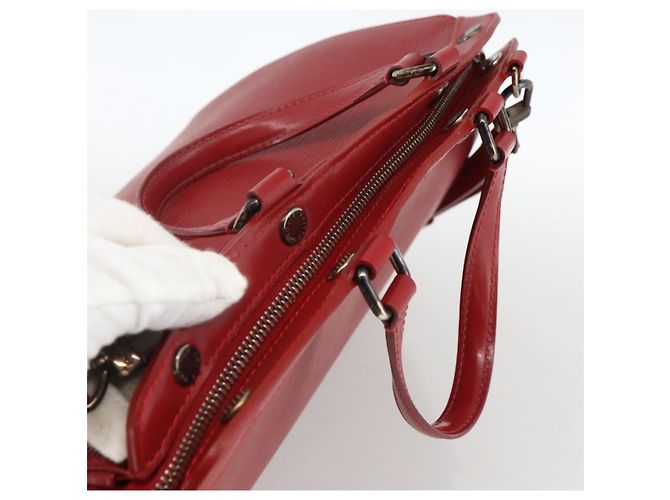 LOUIS VUITTON Epi Blair MM Hand Bag 2way Red Car Mine M4030E LV - vista 6