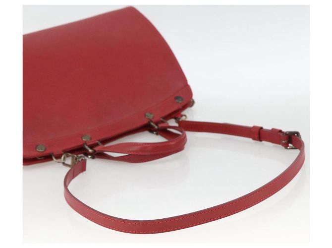 LOUIS VUITTON Epi Blair MM Hand Bag 2way Red Car Mine M4030E LV - vista 8