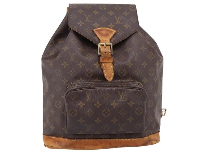 LOUIS VUITTON Monogram Montsouris GM Backpack M51135 LV - vista 13