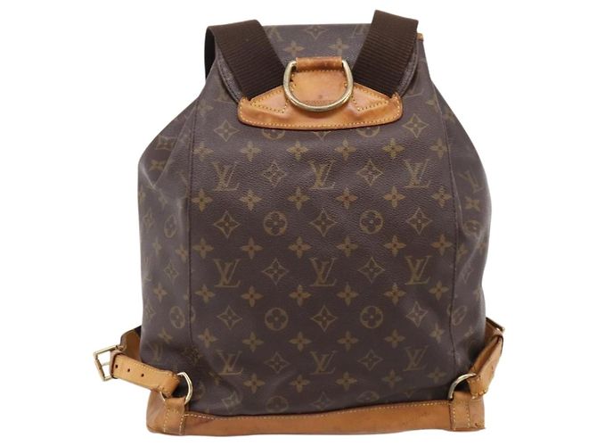 LOUIS VUITTON Monogram Montsouris GM Backpack M51135 LV - vista 2
