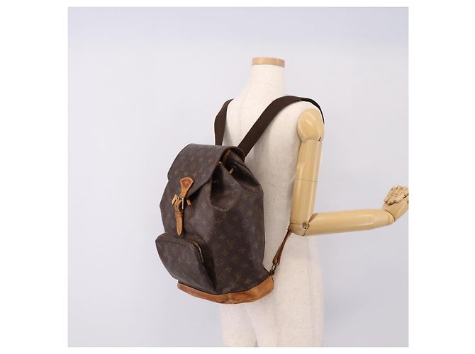 LOUIS VUITTON Monogram Montsouris GM Backpack M51135 LV - vista 28