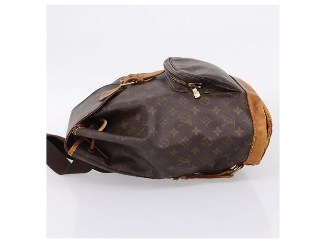 LOUIS VUITTON Monogram Montsouris GM Backpack M51135 LV - vista 3