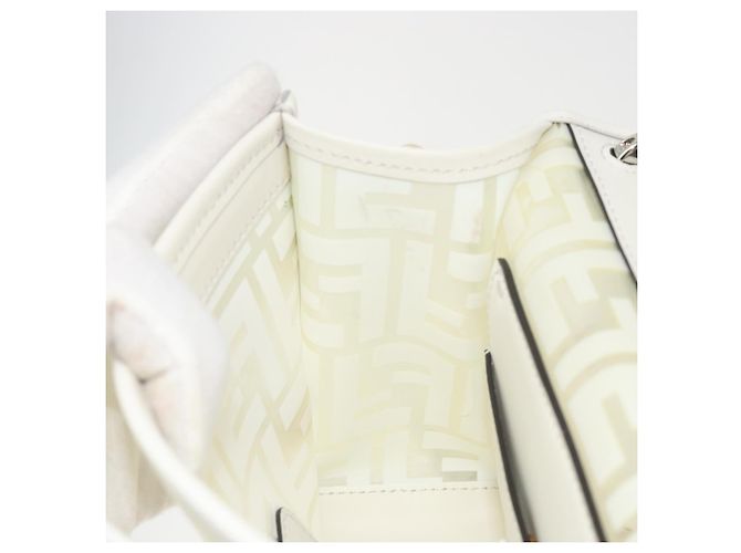 FENDI Zucca Canvas Chain Shoulder Bag Vinyl Clear Gold - vista 22