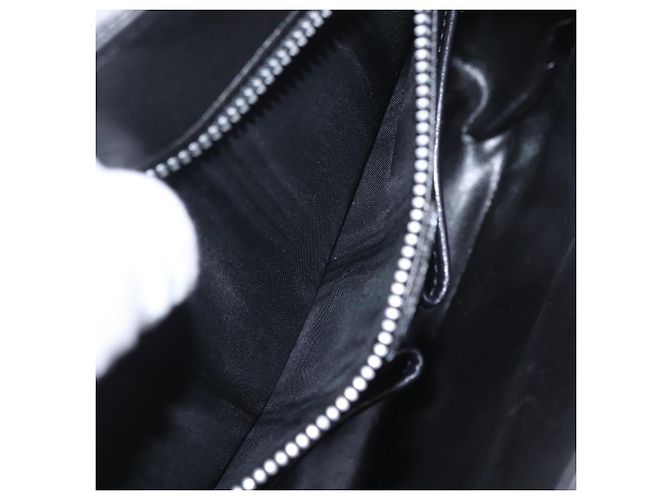 Céline CELINE Shoulder Bag Leather White Black Silver - vista 12