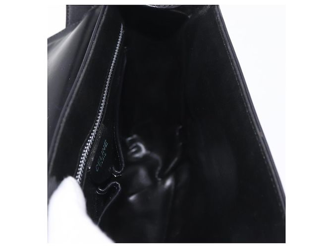 Céline CELINE Shoulder Bag Leather White Black Silver - vista 21