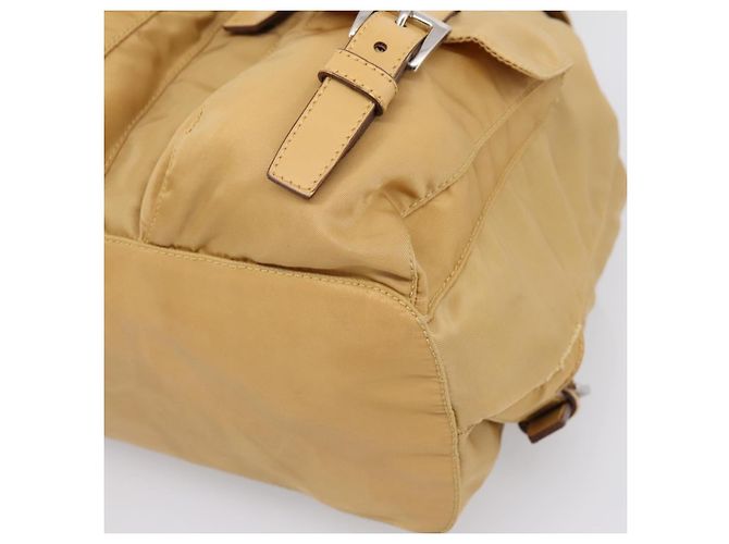 PRADA Backpack Nylon Brown Silver - vista 15