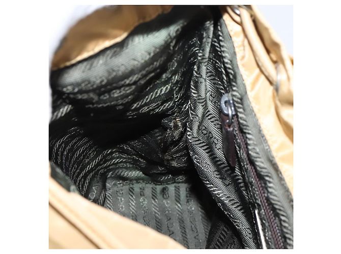 PRADA Backpack Nylon Brown Silver - vista 27