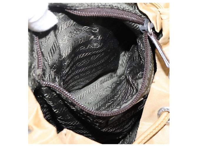 PRADA Backpack Nylon Brown Silver - vista 29