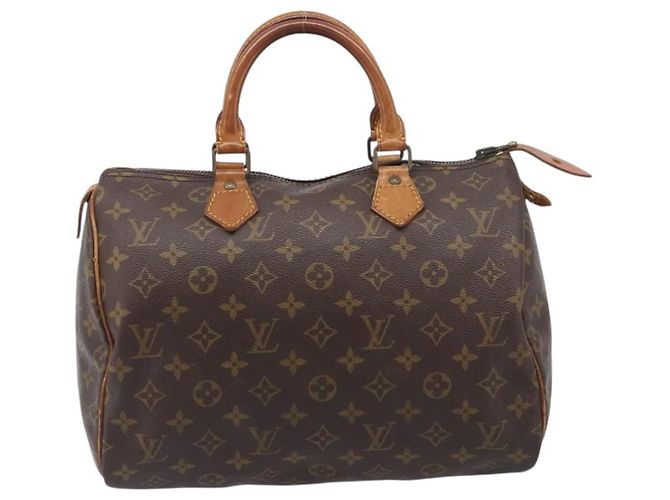 LOUIS VUITTON Monogram Speedy 30 Hand Bag M41526 LV - vista 2