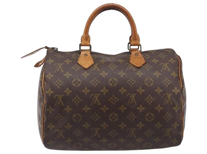 LOUIS VUITTON Monogram Speedy 30 Hand Bag M41526 LV - vista 3