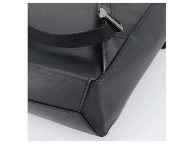 FENDI Backpack Leather Black Silver - vista 12
