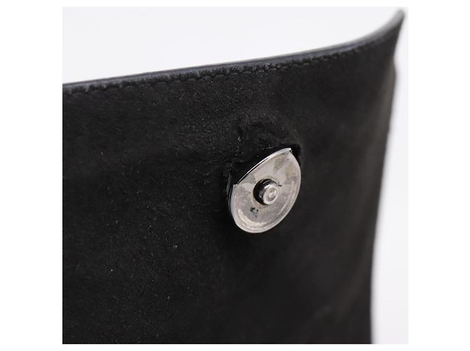 FENDI Backpack Leather Black Silver - vista 17