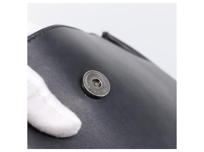 FENDI Backpack Leather Black Silver - vista 18