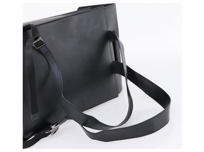 FENDI Backpack Leather Black Silver - vista 7