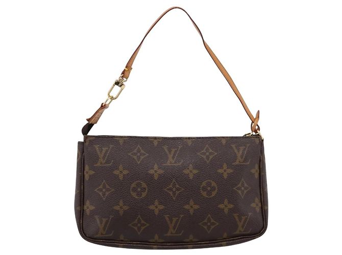 LOUIS VUITTON Monogram Pochette Accessoires Pouch M51980 LV - vista 3