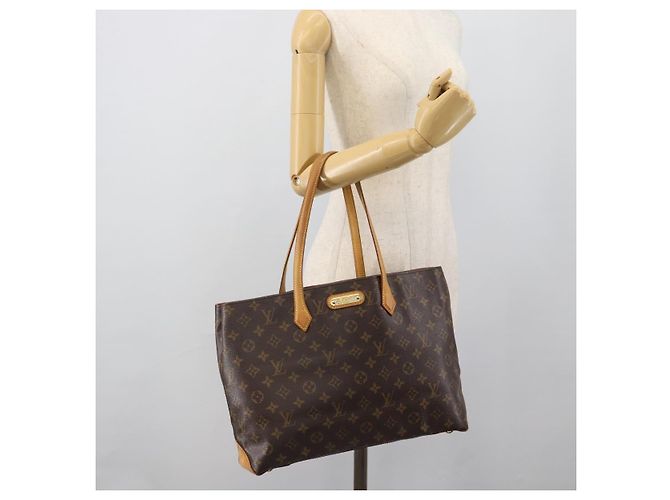 LOUIS VUITTON Monogram Wilshire MM Hand Bag M45644 LV - vista 22
