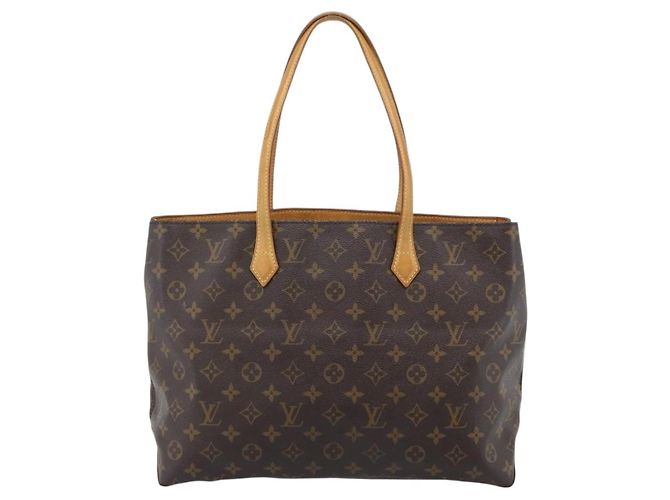 LOUIS VUITTON Monogram Wilshire MM Hand Bag M45644 LV - vista 3