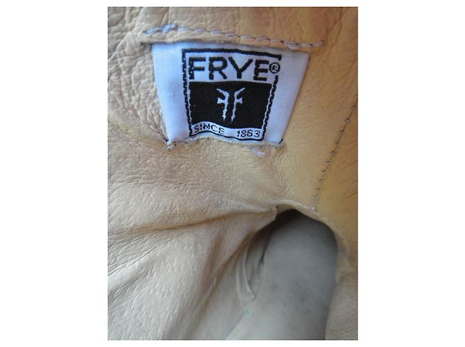 Frye Lindsay Plate Short Botines de cuero gris - vista 8