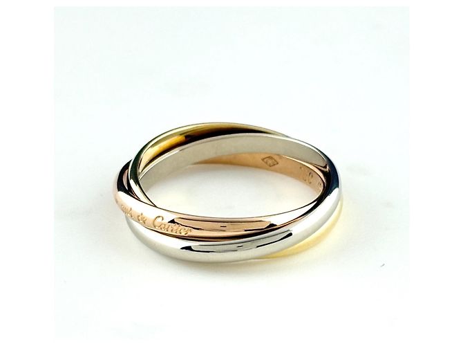 Anello Cartier Trinity in Tre Colori - vista 2