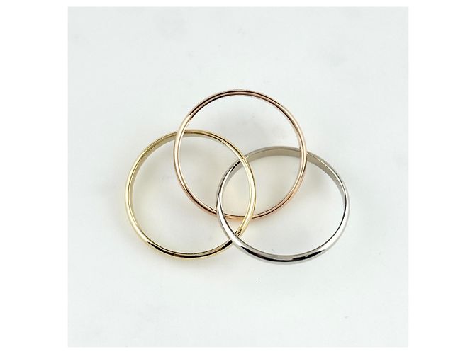 Anello Cartier Trinity in Tre Colori - vista 3