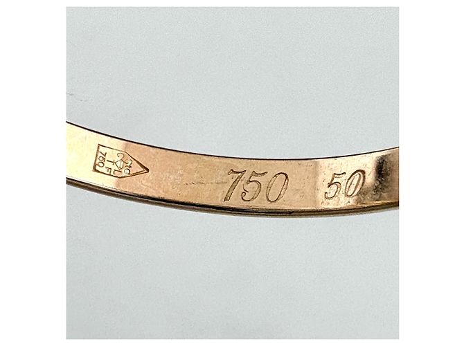 Cartier Trinity Ring aus Gelb Rosa und Weißgold - Ansicht 4