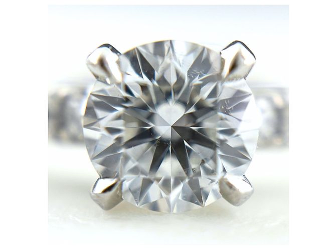 Anello Cartier Etincelle de Half Eternity in Platino - vista 2