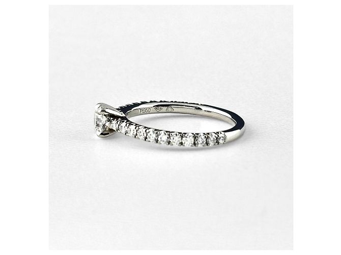 Anello Cartier Etincelle de Half Eternity in Platino - vista 5