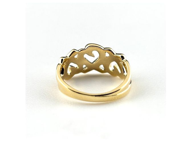 Autre Marque Tiffany & Co. Loving Heart Ring aus Gelbgold - Ansicht 4