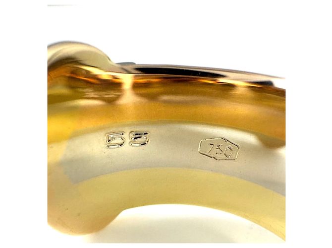 Cartier Tri-Color Gold Band Ring - Ansicht 7