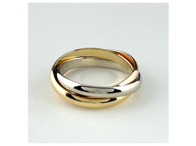 Anello Cartier Trinity SM in oro giallo - vista 2