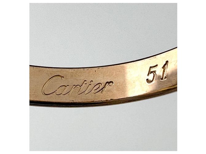 Anello Cartier Trinity SM in oro giallo - vista 4