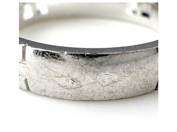 Hermès Anello Fascia Hercules Hermes con diamanti melee - vista 8