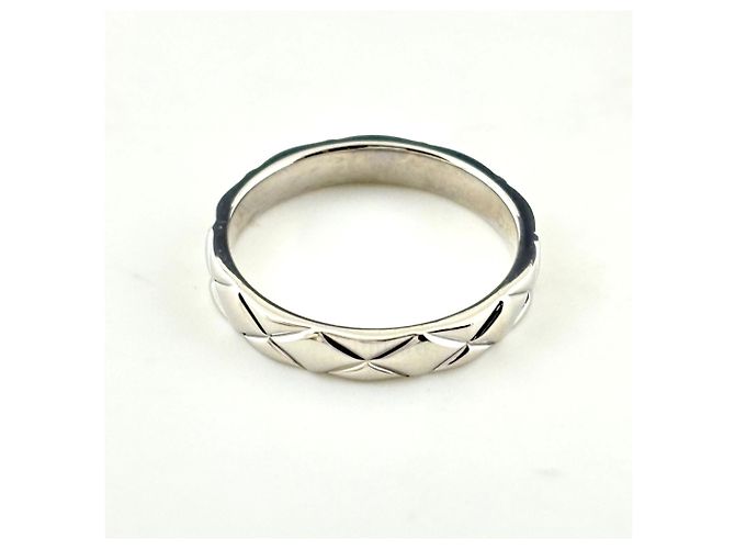 Anello Platinum Band Matelassé Chanel - vista 2