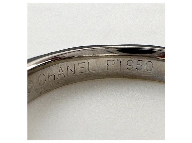 Anello Platinum Band Matelassé Chanel - vista 4