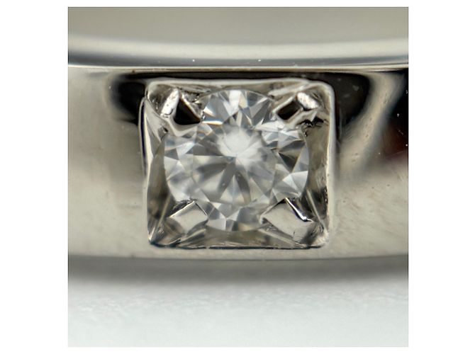 Bulgari Bvlgari Marry Me Platinring mit 5 Diamanten - Ansicht 2