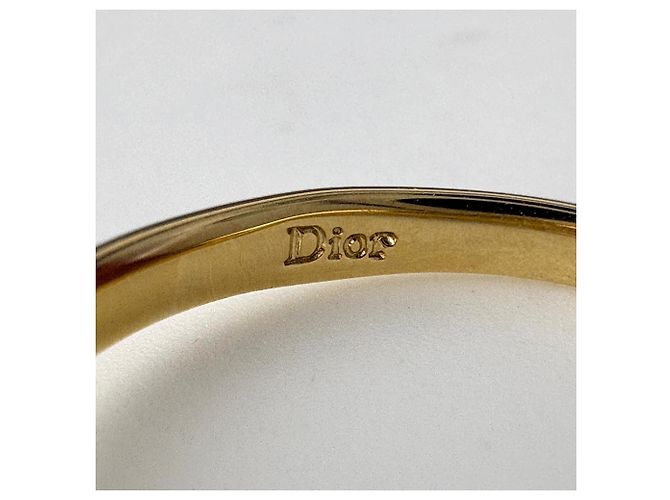 Christian Dior Ring aus Gelbgold mit Perle - Ansicht 5